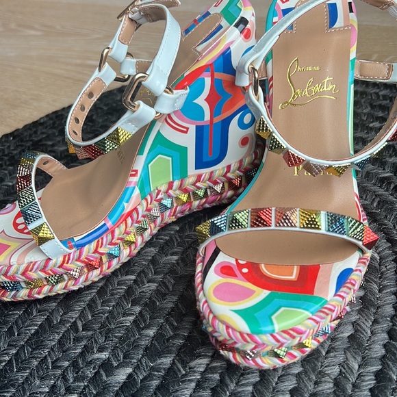 Multicolored wedges - Picture 7 of 7